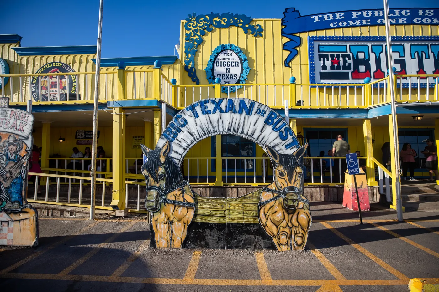 The Big Texan Steak Ranch in Amarillo, Texas