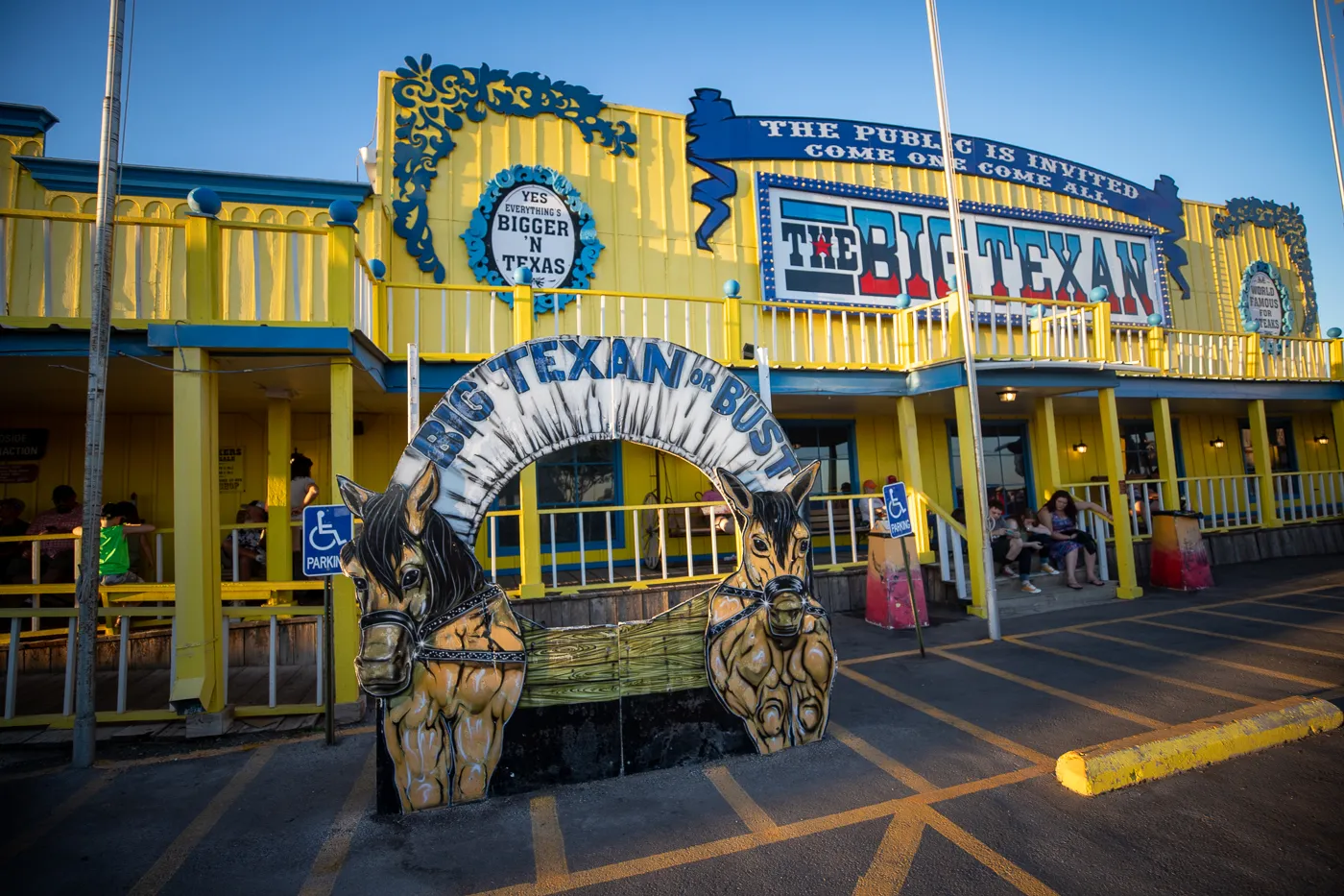 The Big Texan Steak Ranch in Amarillo, Texas