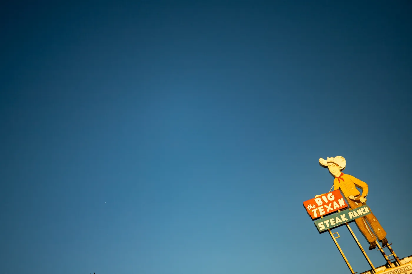 The Big Texan Steak Ranch in Amarillo, Texas