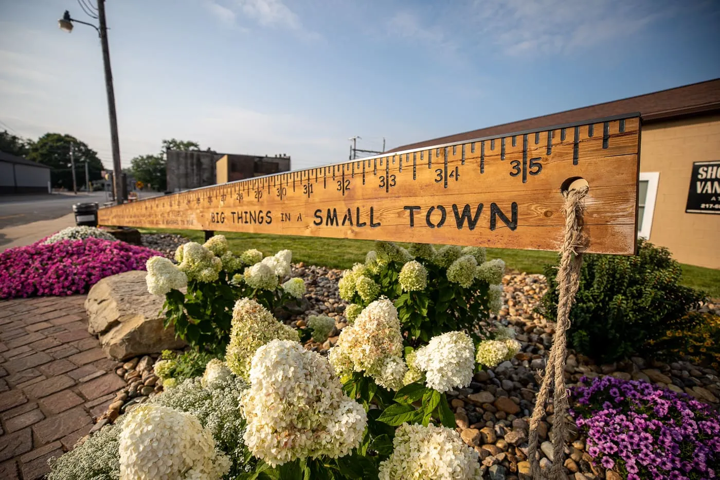 Big Yardstick in Casey, Illinois Roadside Attraction