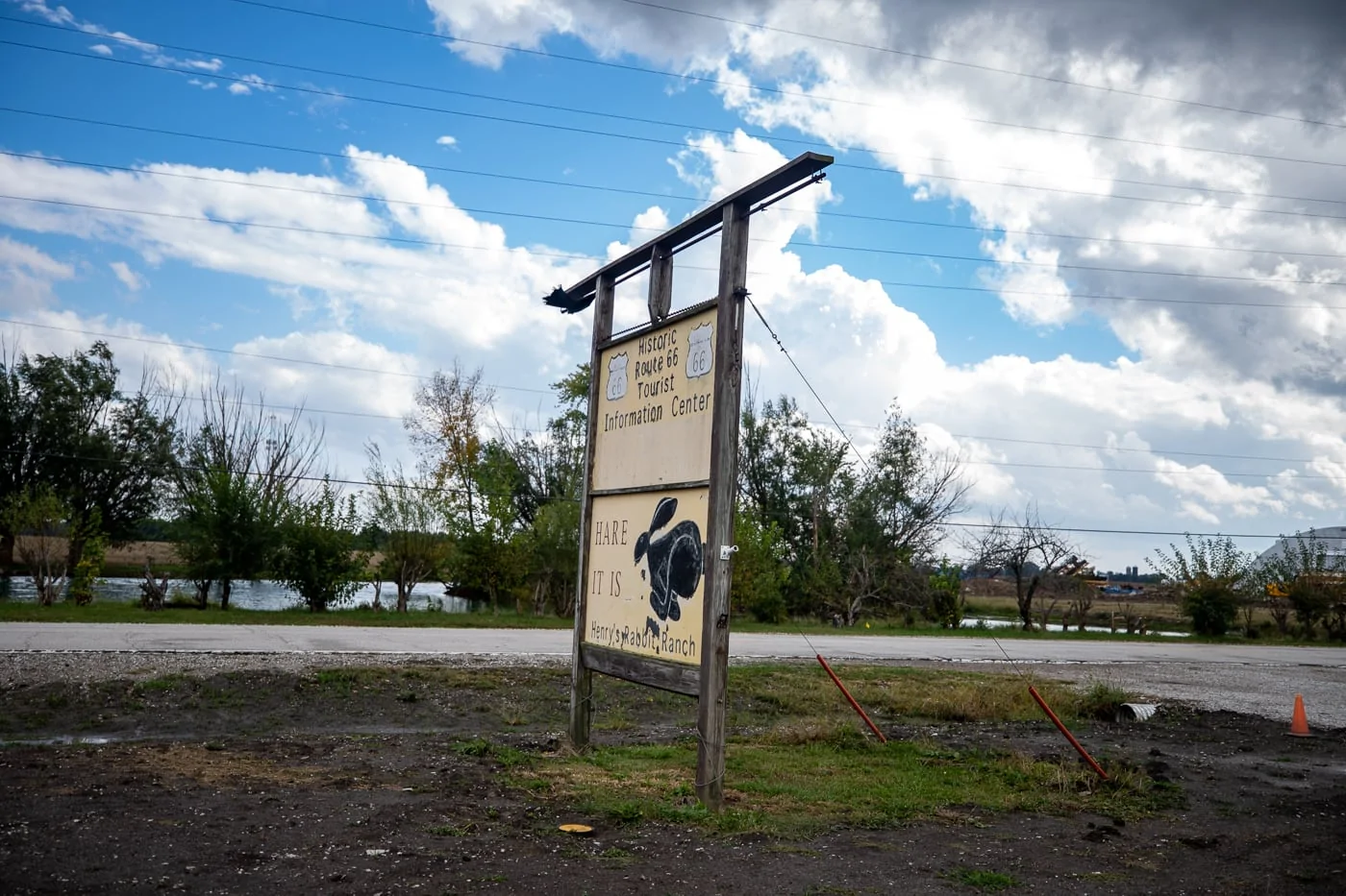 Henry's Rabbit Ranch in Staunton, Illinois Route 66 roadside attraction