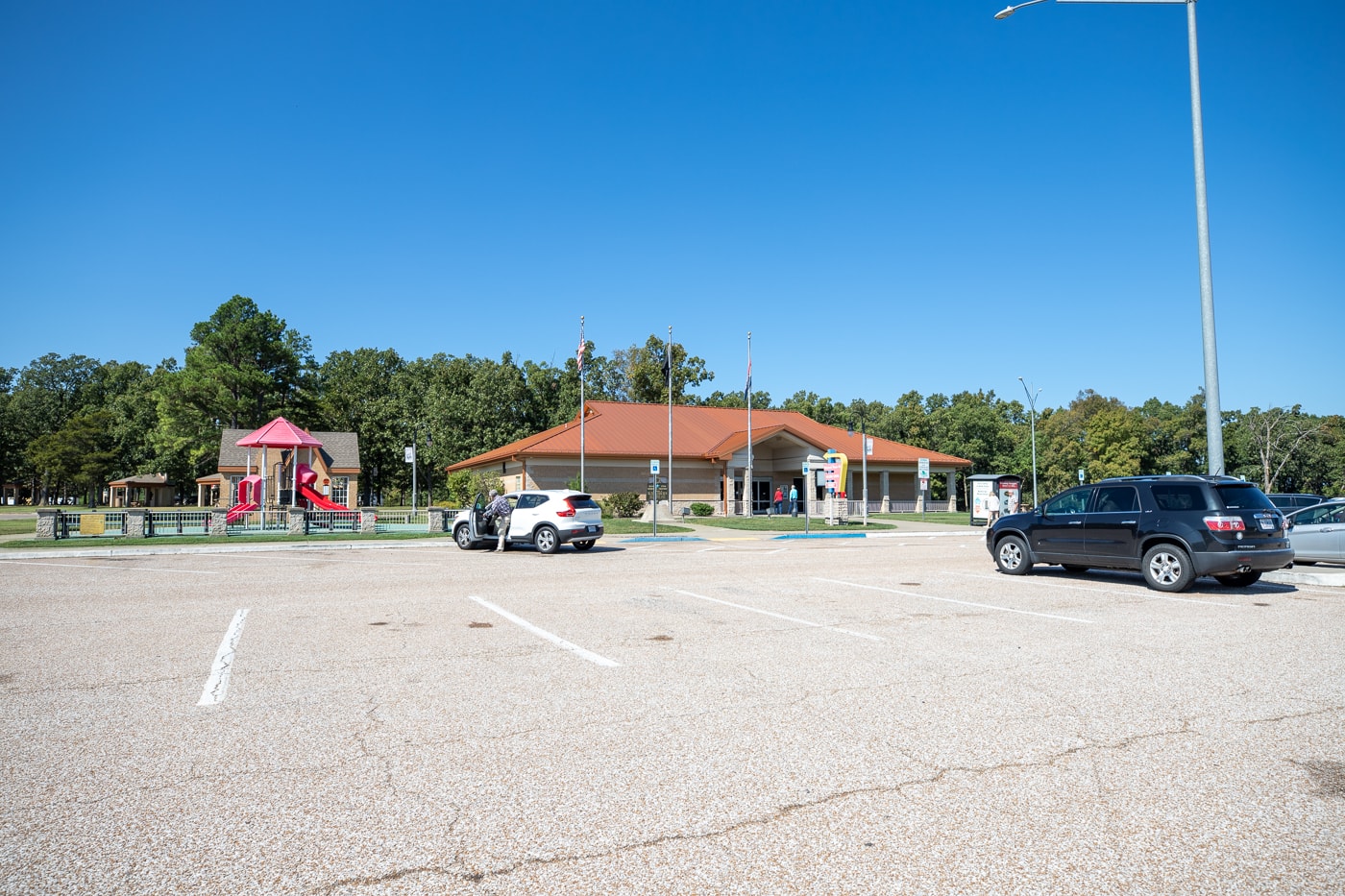 Missouri Route 66 Welcome Center in Conway, Missouri - Route 66 themed rest stop in Missouri