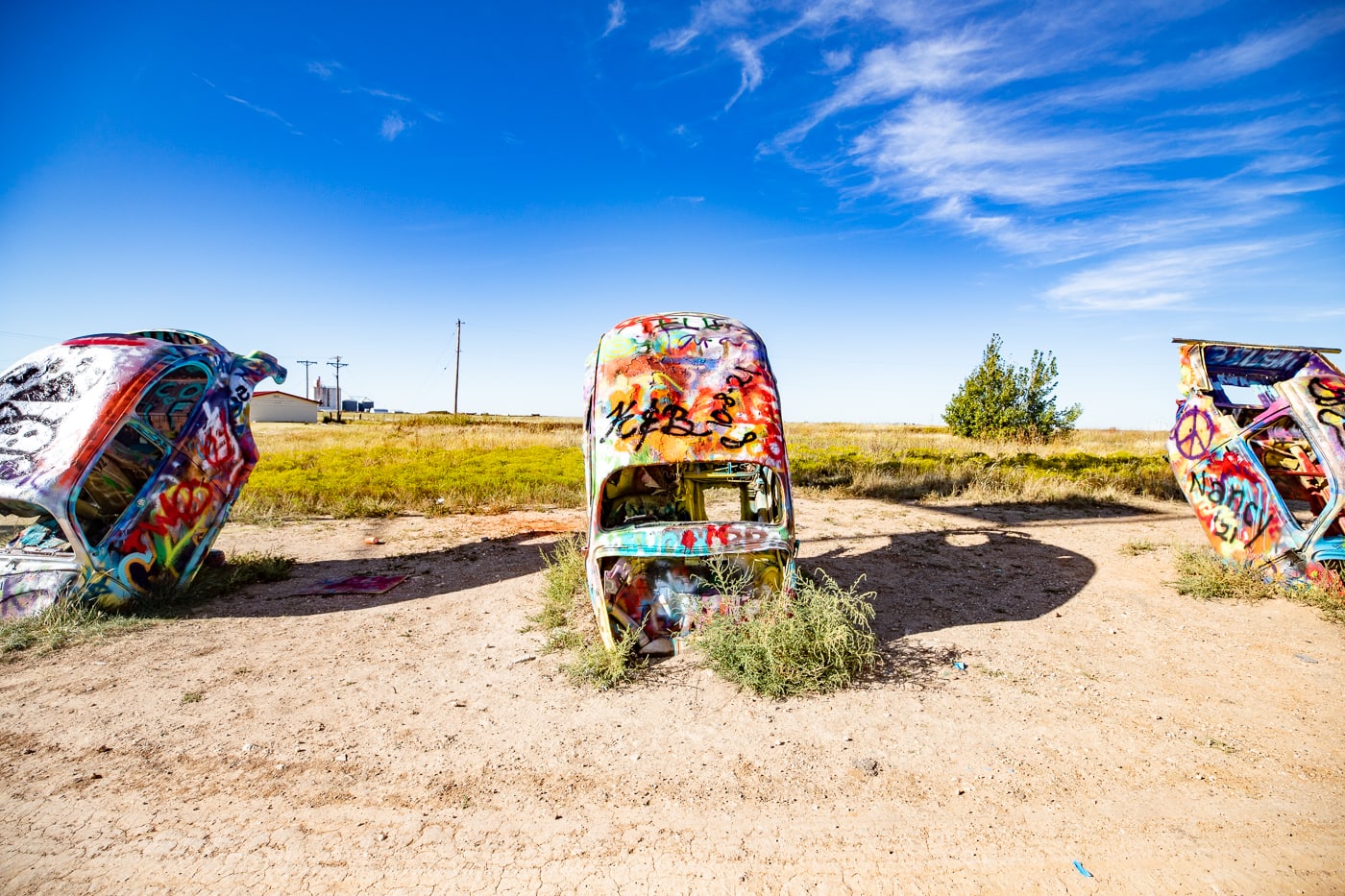 VW Slug Bug Ranch in Conway, Texas Route 66 Roadside Attraction