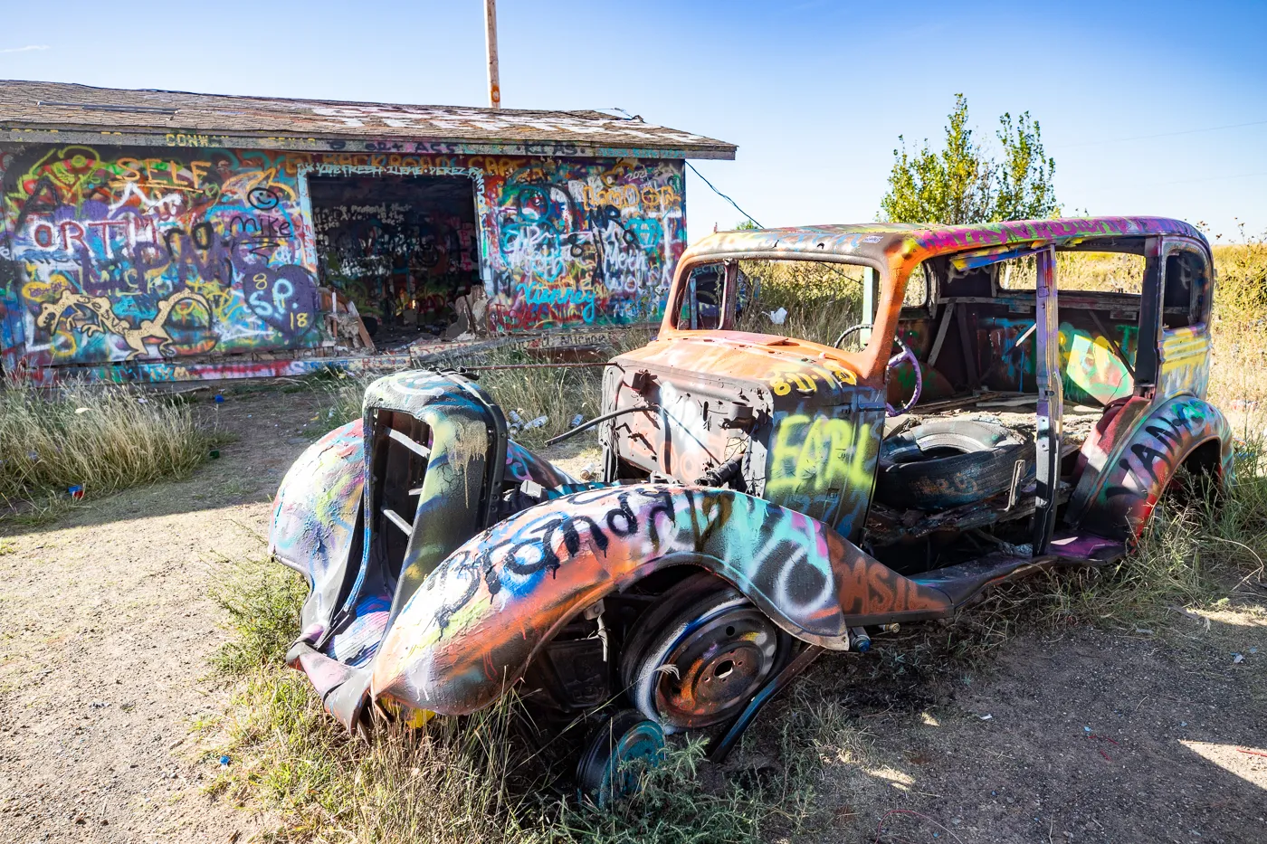 VW Slug Bug Ranch in Conway, Texas Route 66 Roadside Attraction