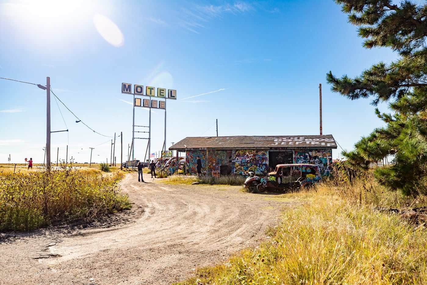 VW Slug Bug Ranch in Conway, Texas Route 66 Roadside Attraction