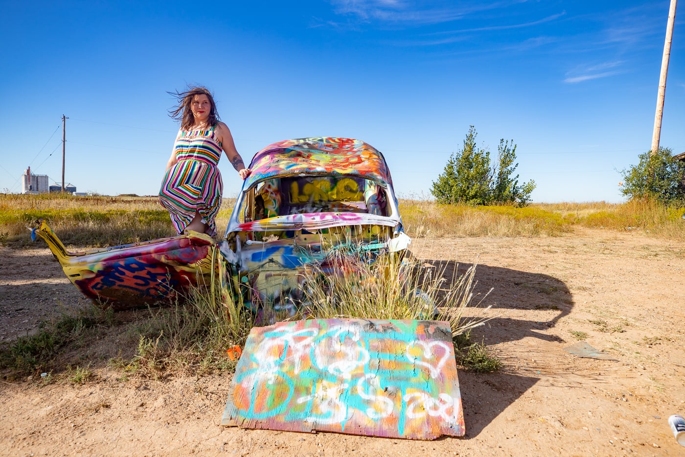 VW Slug Bug Ranch in Conway, Texas Route 66 Roadside Attraction