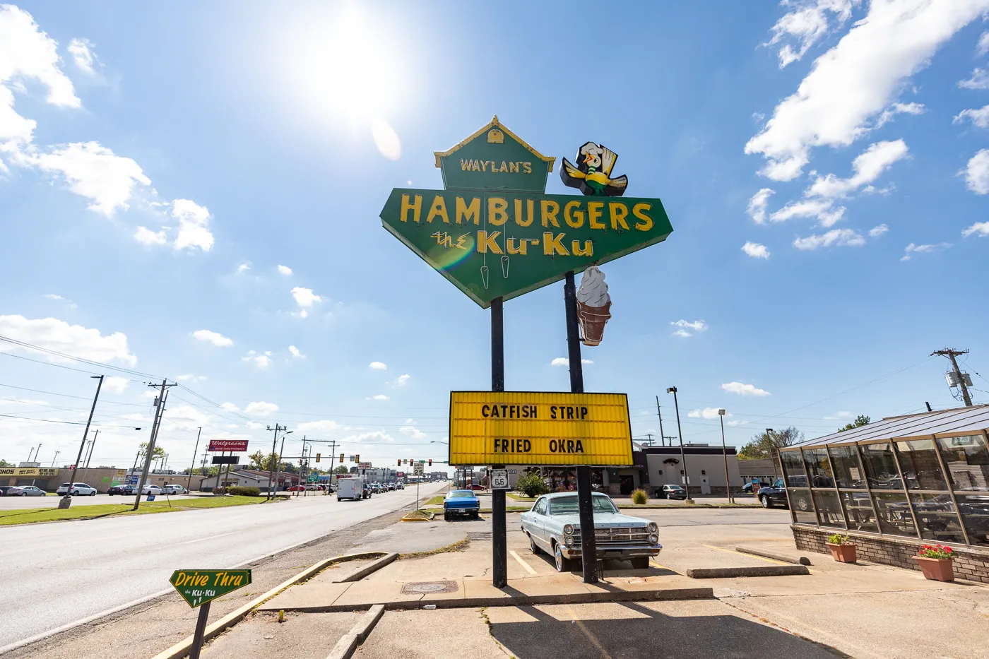 Waylan’s Ku-Ku Burger in Miami, Oklahoma on Route 66