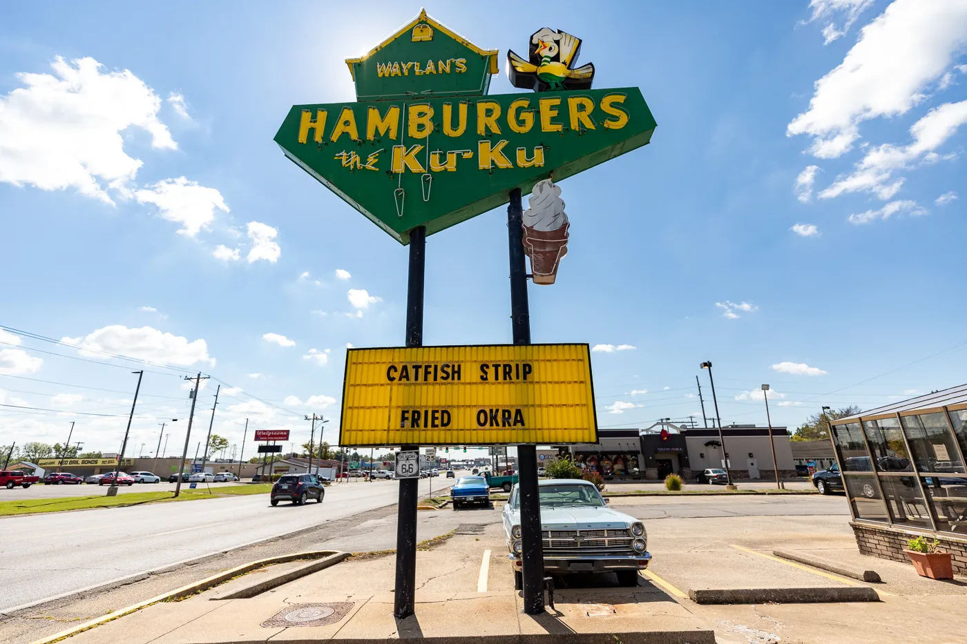 Waylan’s Ku-Ku Burger in Miami, Oklahoma on Route 66