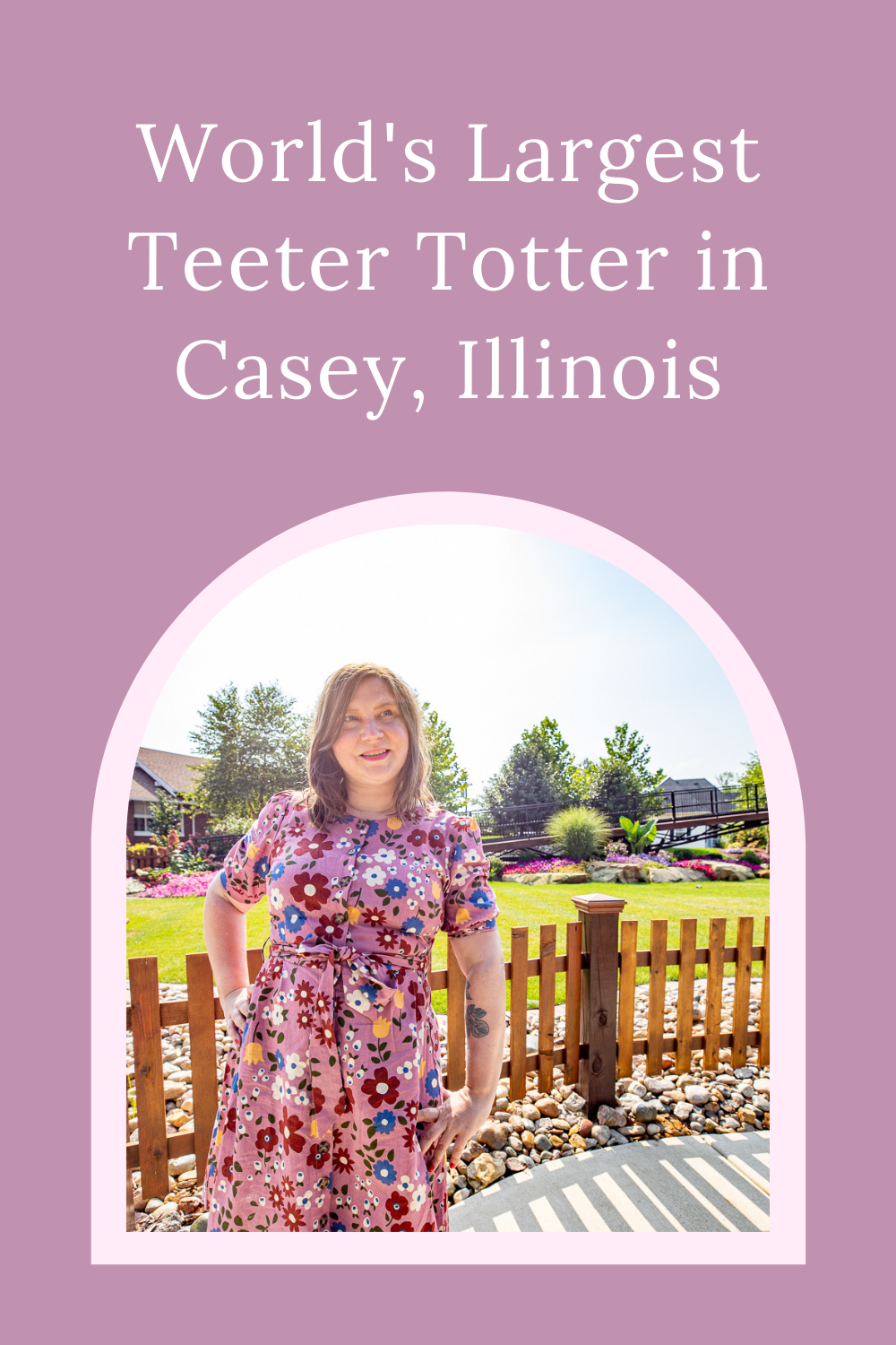 They say that what goes up must come down. And the twelfth world’s largest thing in Casey, Illinois, definitely goes up. And down. And up and down. And up and down. It’s the world’s largest teeter totter. Visit this Illinois roadside attraction on a road trip to Casey or on a weekend getaway.#IllinoisRoadsideAttractions #IllinoisRoadsideAttraction #RoadsideAttractions #RoadsideAttraction #RoadTrip #IllinoisRoadTrip #IllinoisWeekendGetaways #IllinoisWithKids #IllinoisRoadTripTravel