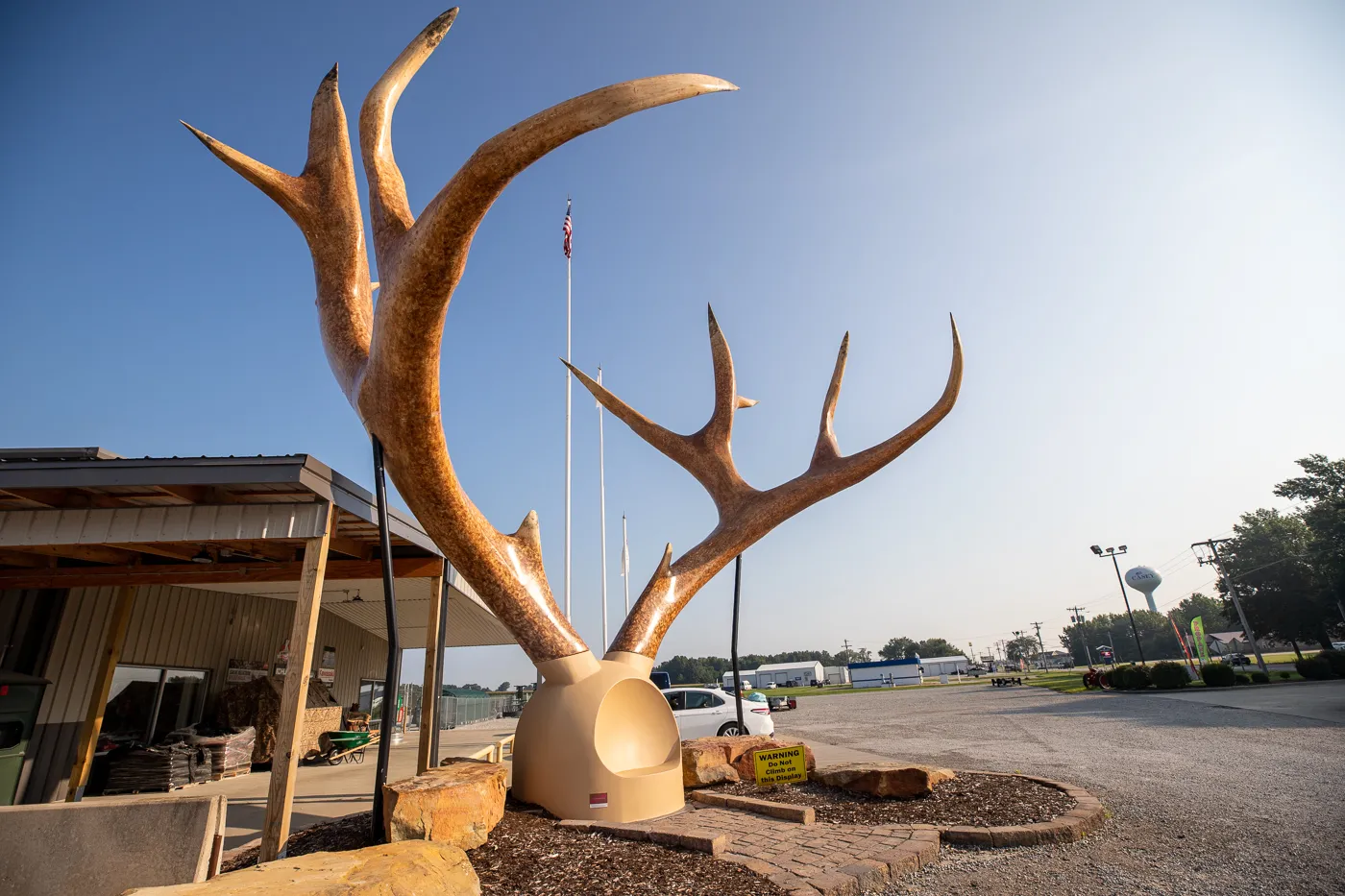 Big Antlers in Casey, Illinois roadside attraction