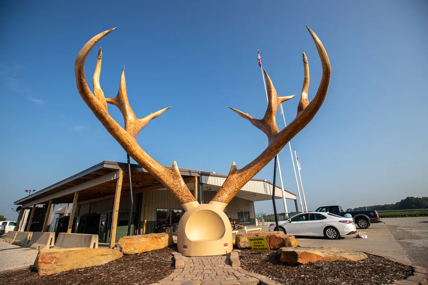 Big Antlers in Casey, Illinois roadside attraction