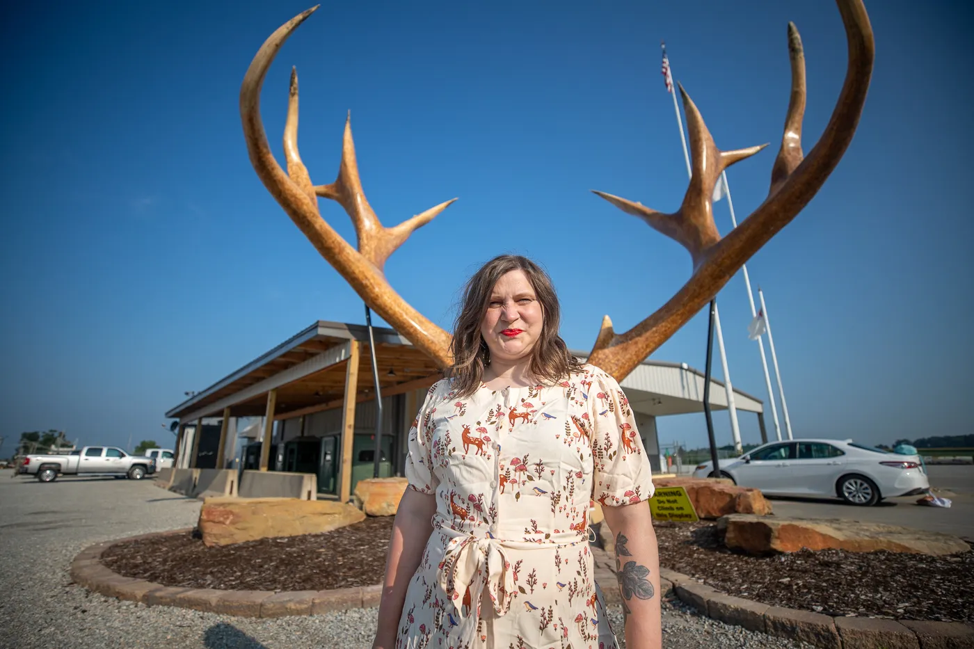 Big Antlers in Casey, Illinois roadside attraction