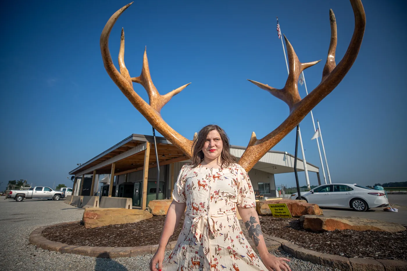 Big Antlers in Casey, Illinois roadside attraction