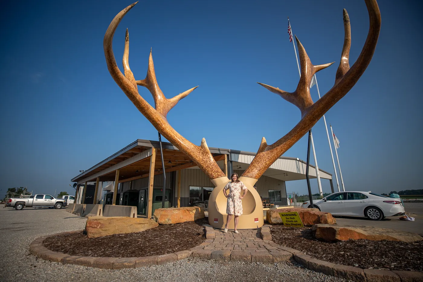 Big Antlers in Casey, Illinois roadside attraction