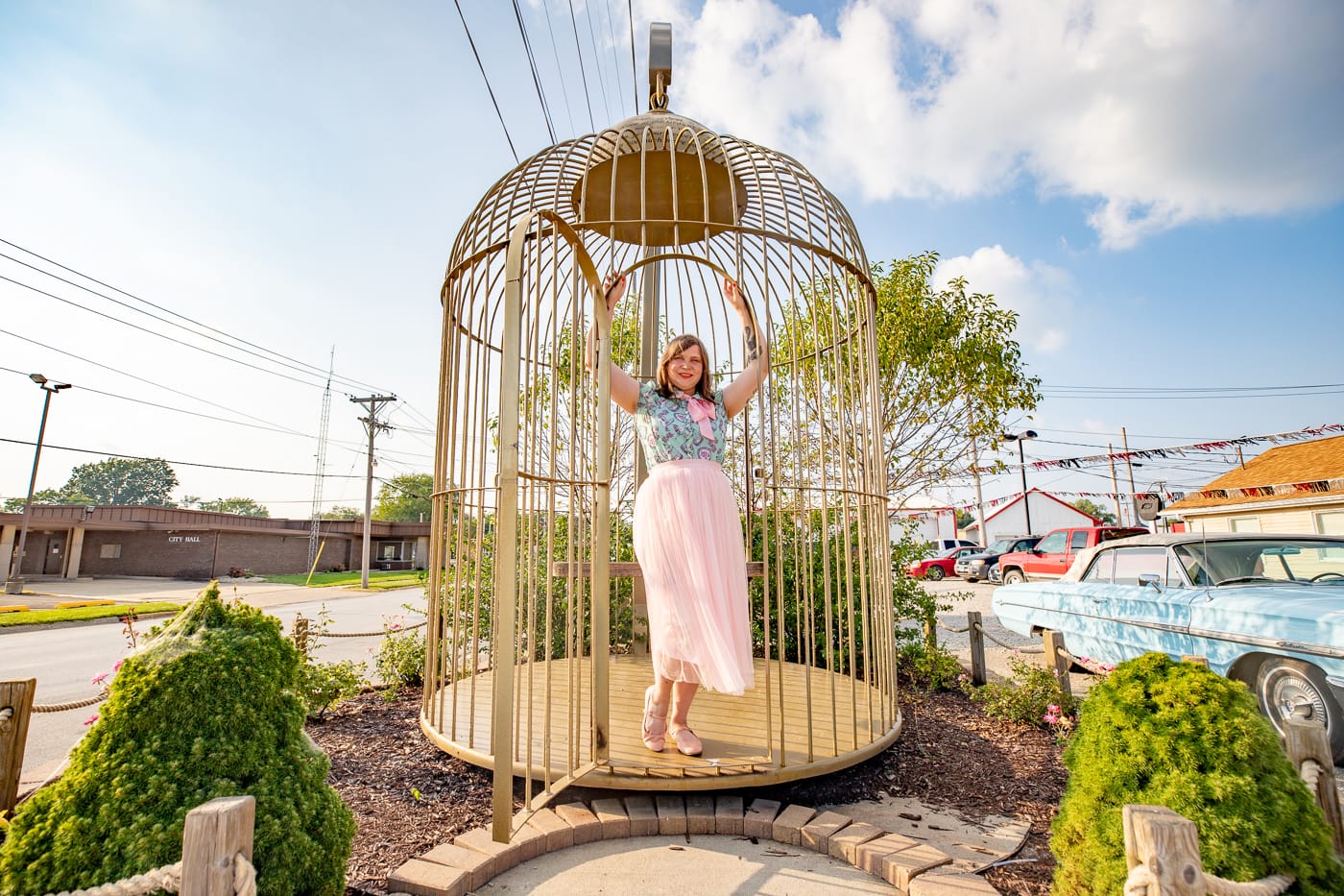 Big Birdcage in Casey, Illinois roadside attraction