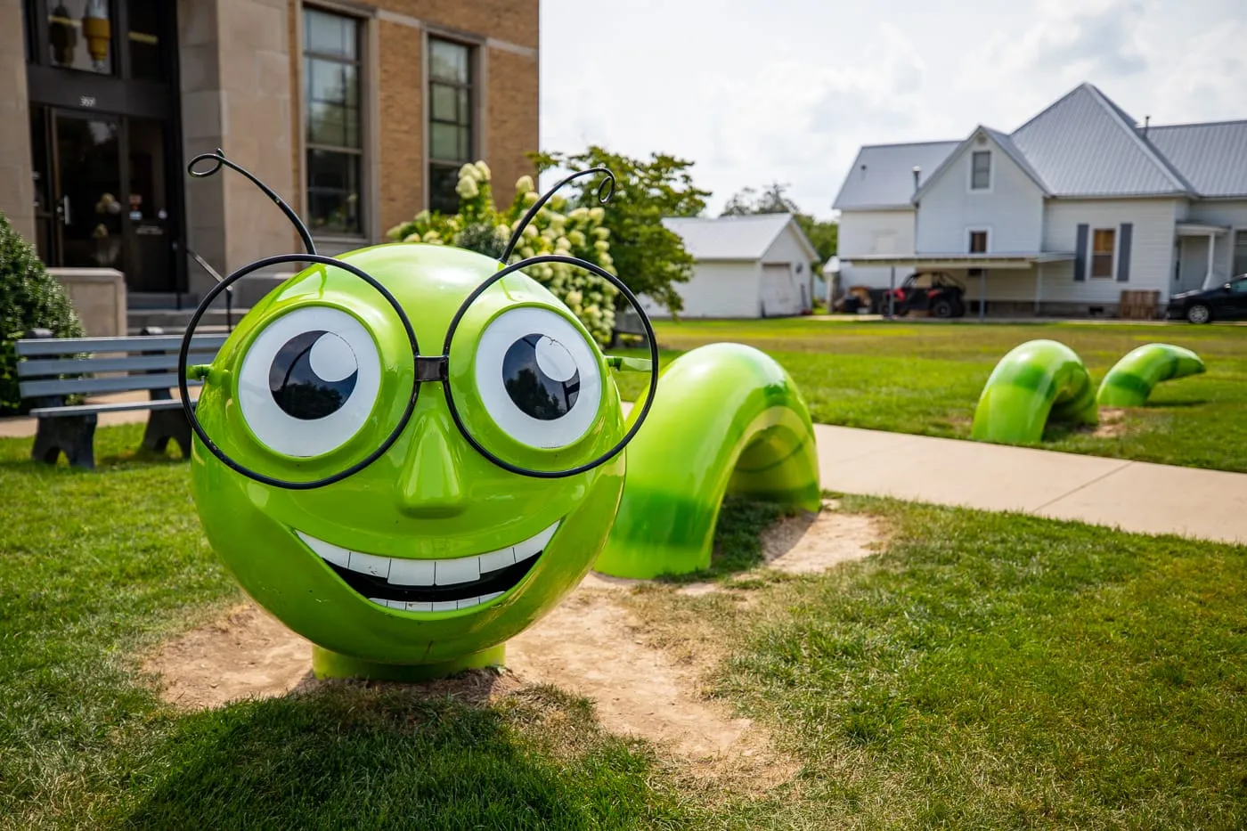 Big Bookworm in Casey, Illinois roadside attraction