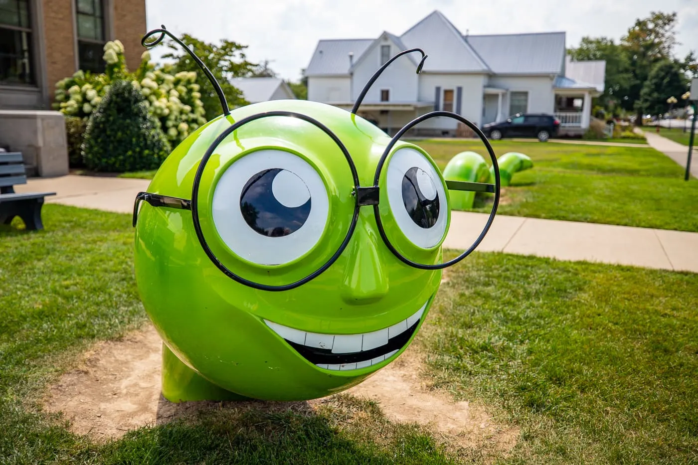 Big Bookworm in Casey, Illinois roadside attraction