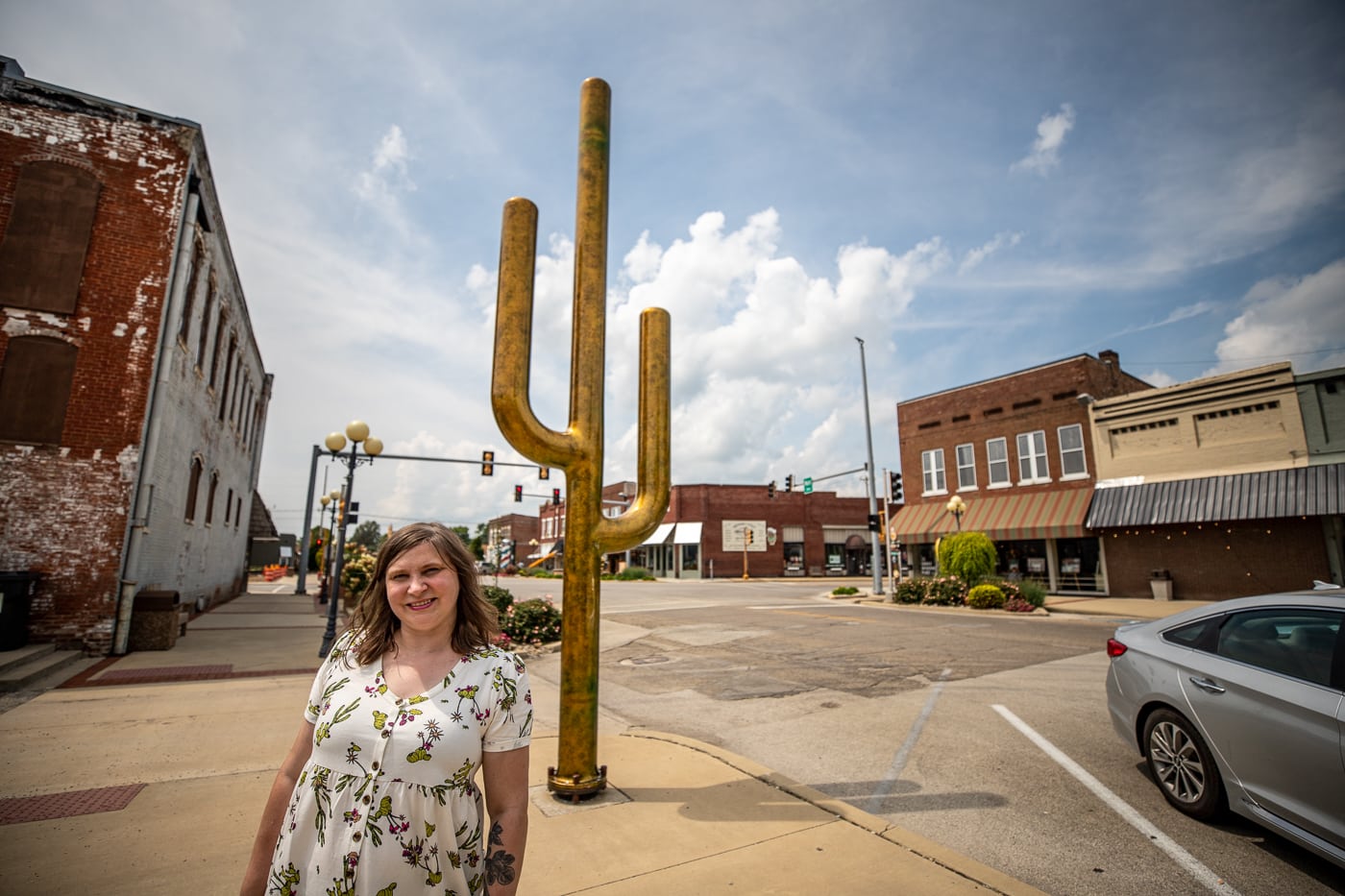 Big Cactus in Casey, Illinois roadside attraction