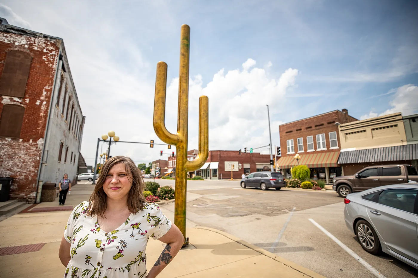 Big Cactus in Casey, Illinois roadside attraction