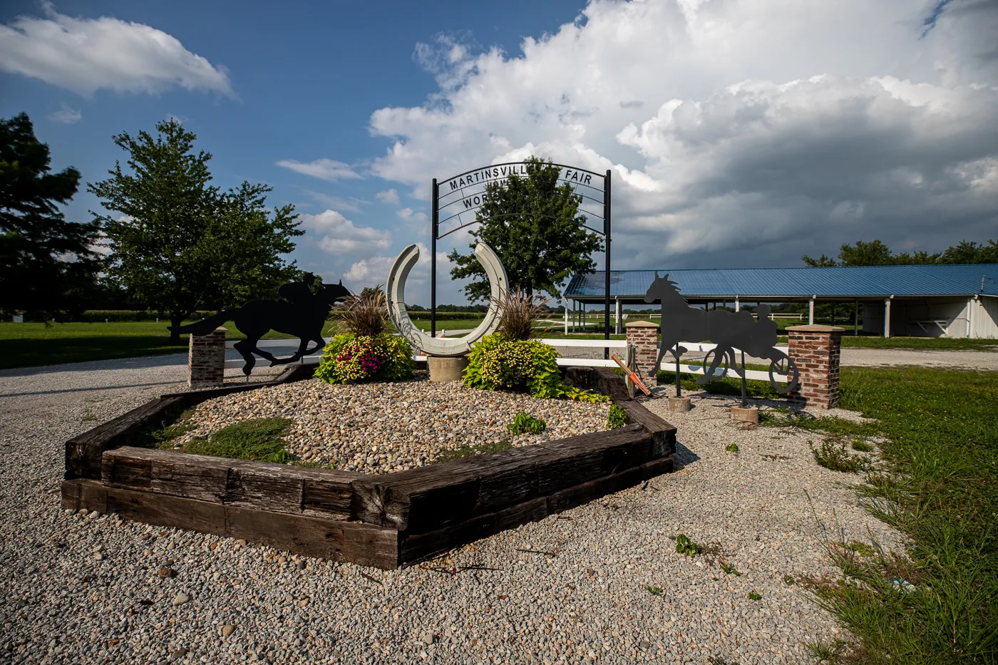 Former world's largest horseshoe in Casey, Illinois roadside attraction