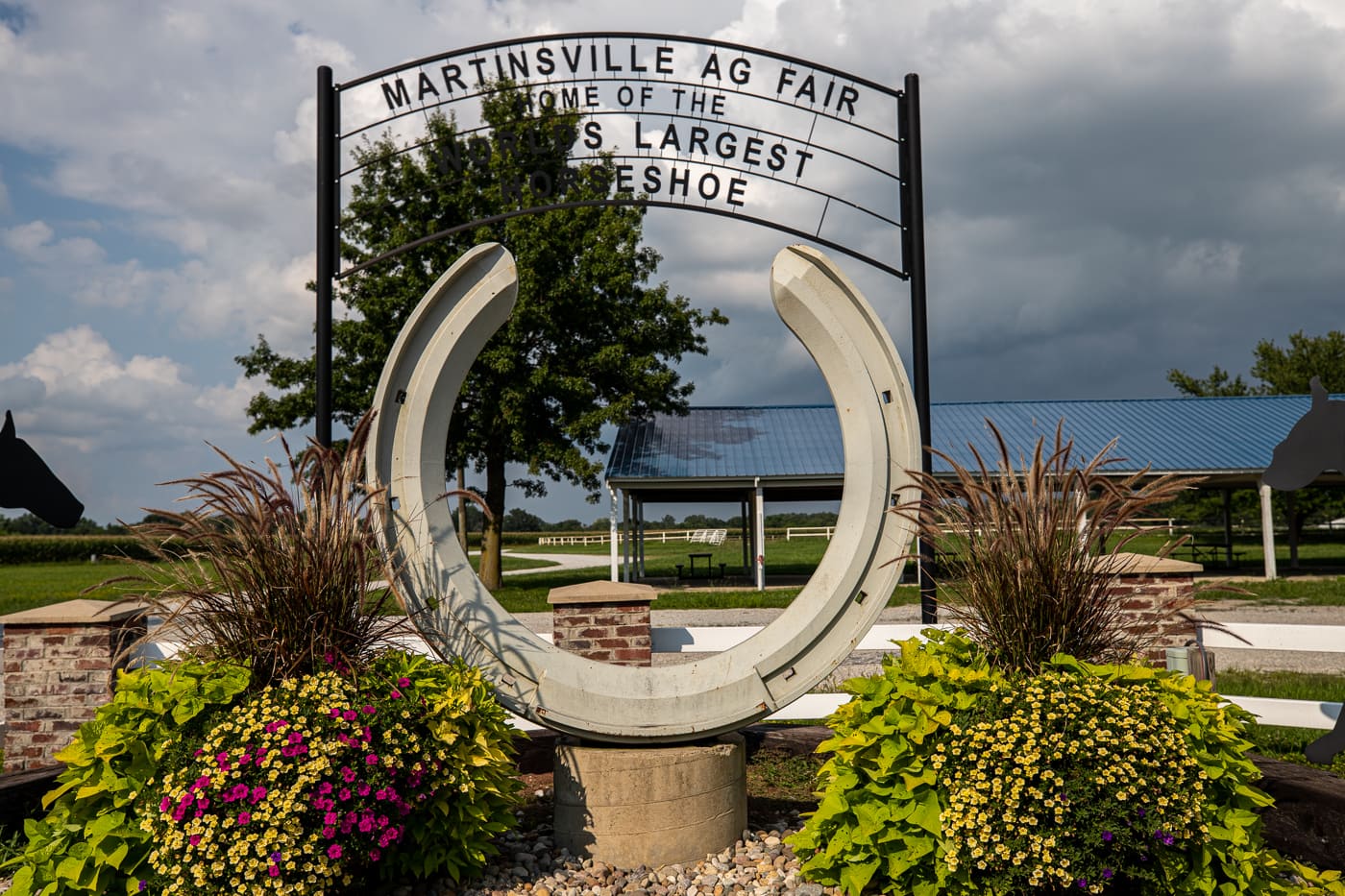 Former world's largest horseshoe in Casey, Illinois roadside attraction