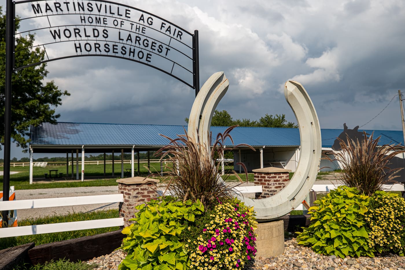 Former world's largest horseshoe in Casey, Illinois roadside attraction