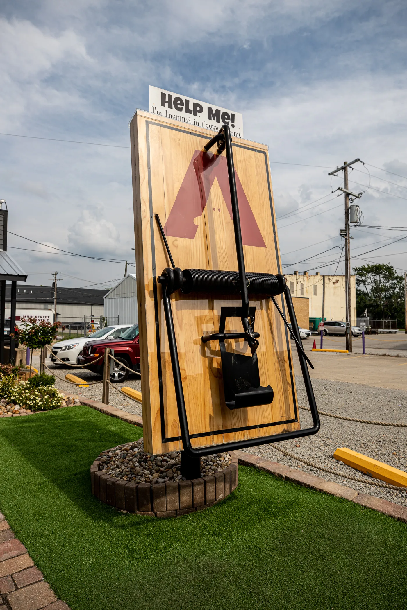 World's Largest Mouse Trap in Casey, Illinois roadside attraction