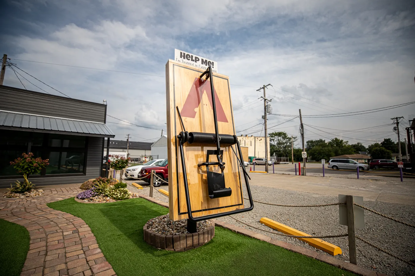 Big Mouse Trap in Casey, Illinois roadside attraction