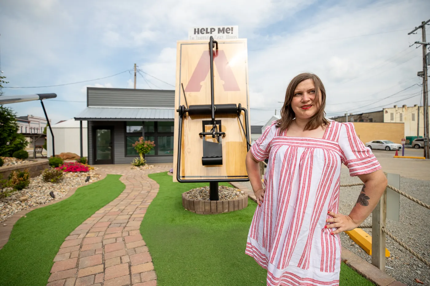 Big Mouse Trap in Casey, Illinois roadside attraction