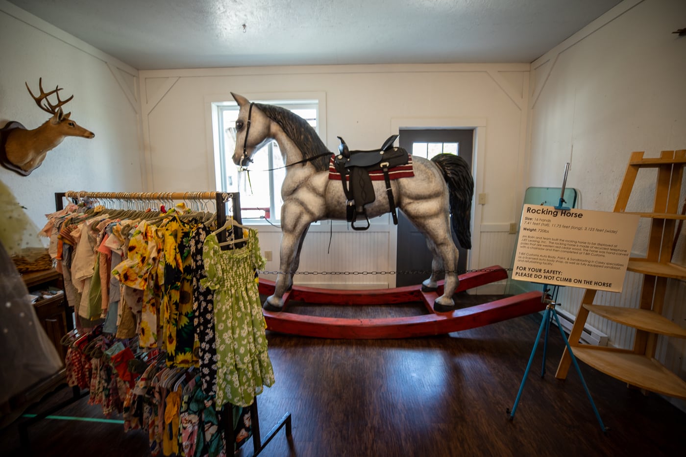 Big Rocking Horse in Casey, Illinois roadside attraction