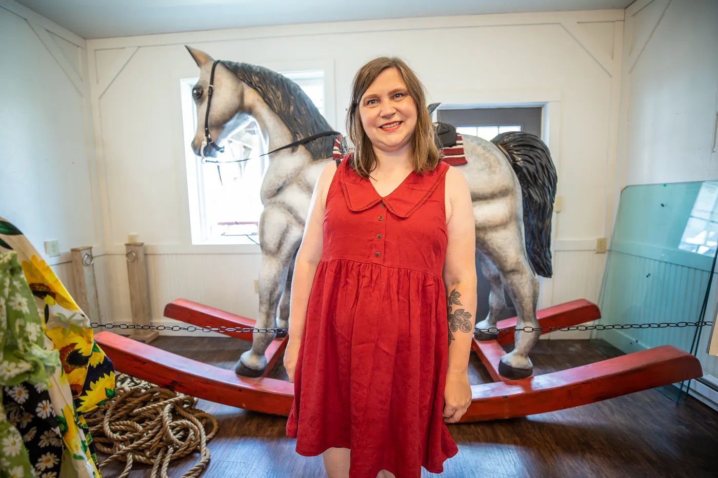 Big Rocking Horse in Casey, Illinois roadside attraction