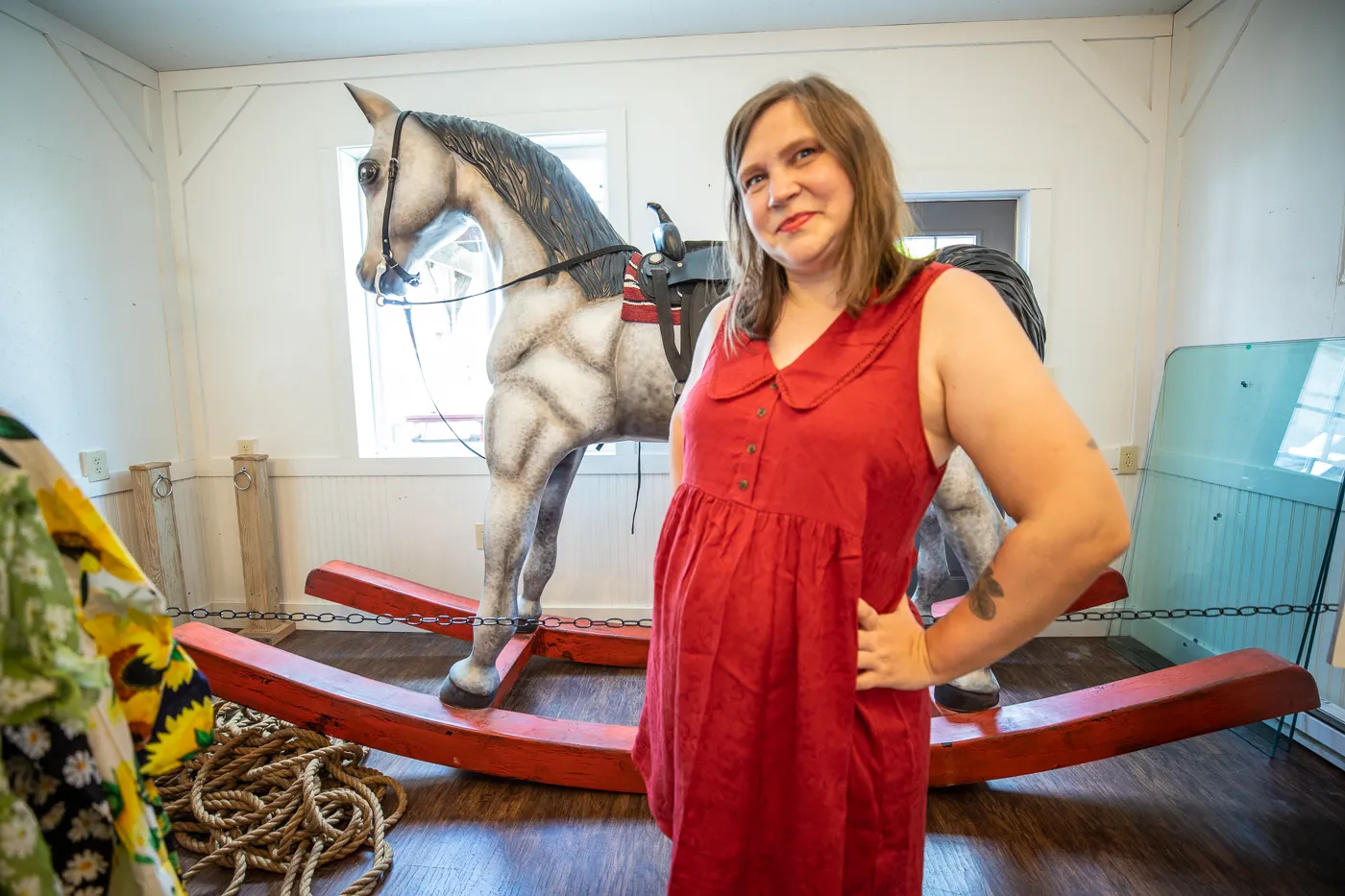 Big Rocking Horse in Casey, Illinois roadside attraction