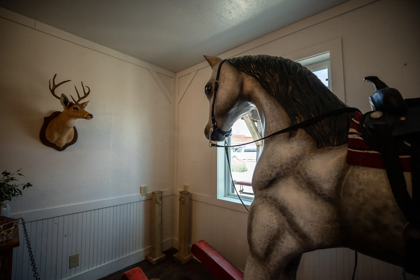 Big Rocking Horse in Casey, Illinois roadside attraction