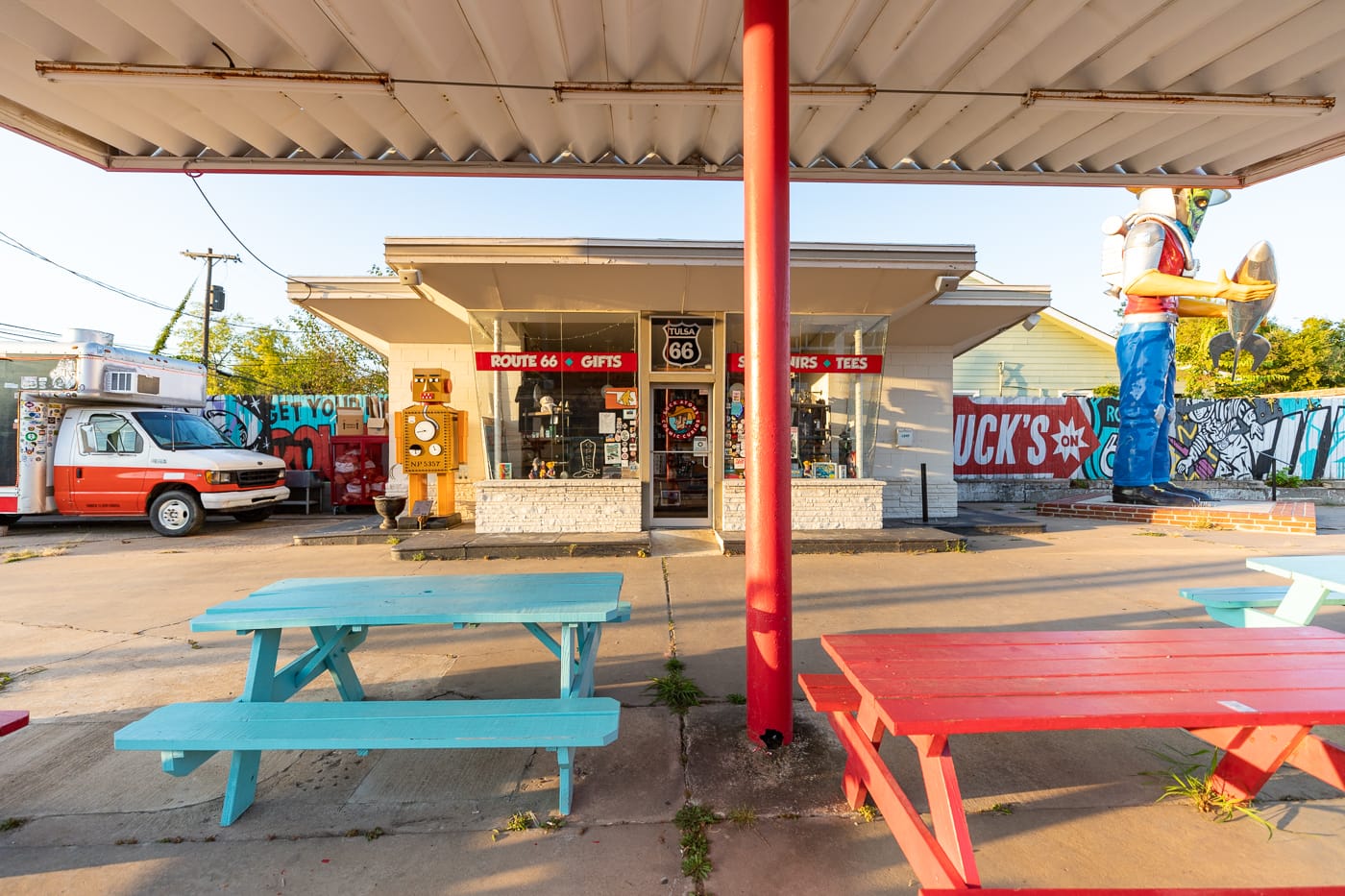 Buck Atom's Cosmic Curios on Route 66 in Tulsa, Oklahoma