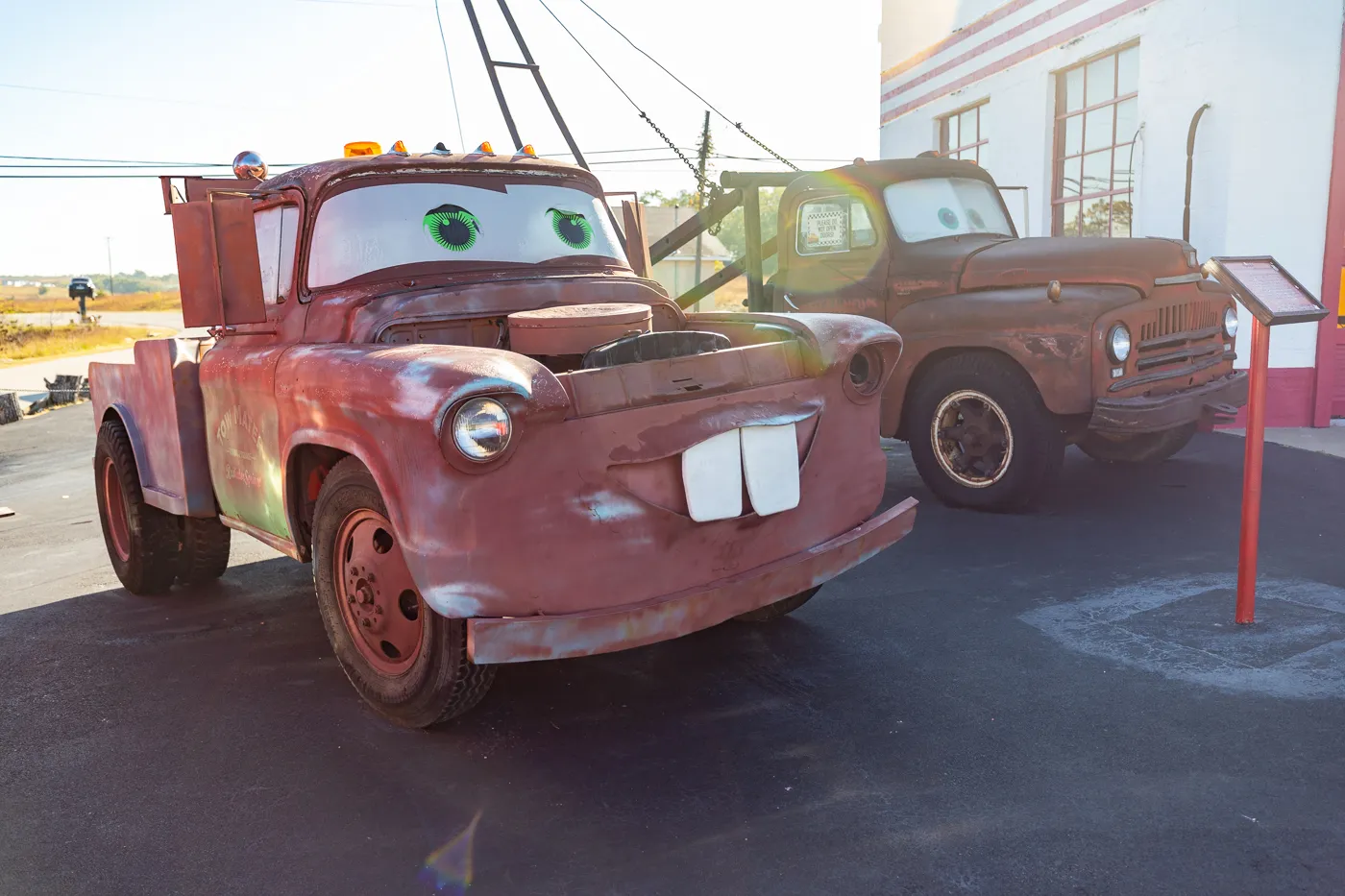 Cars on the Route in Galena, Kansas on Route 66