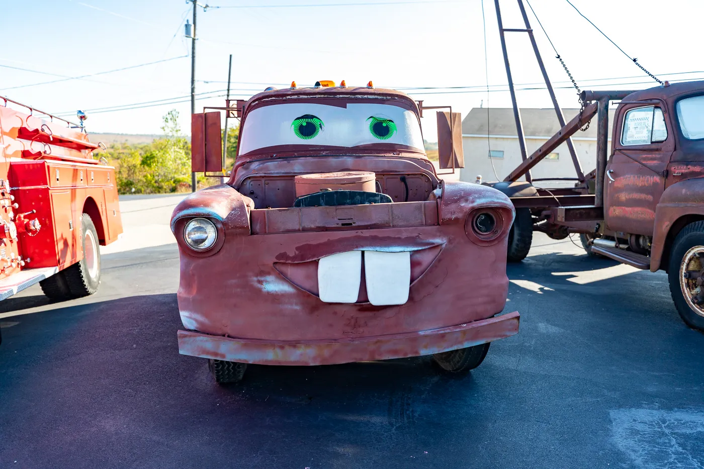 Cars on the Route in Galena, Kansas on Route 66