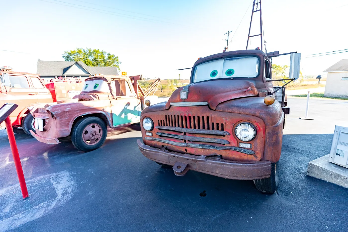 Cars on the Route in Galena, Kansas on Route 66