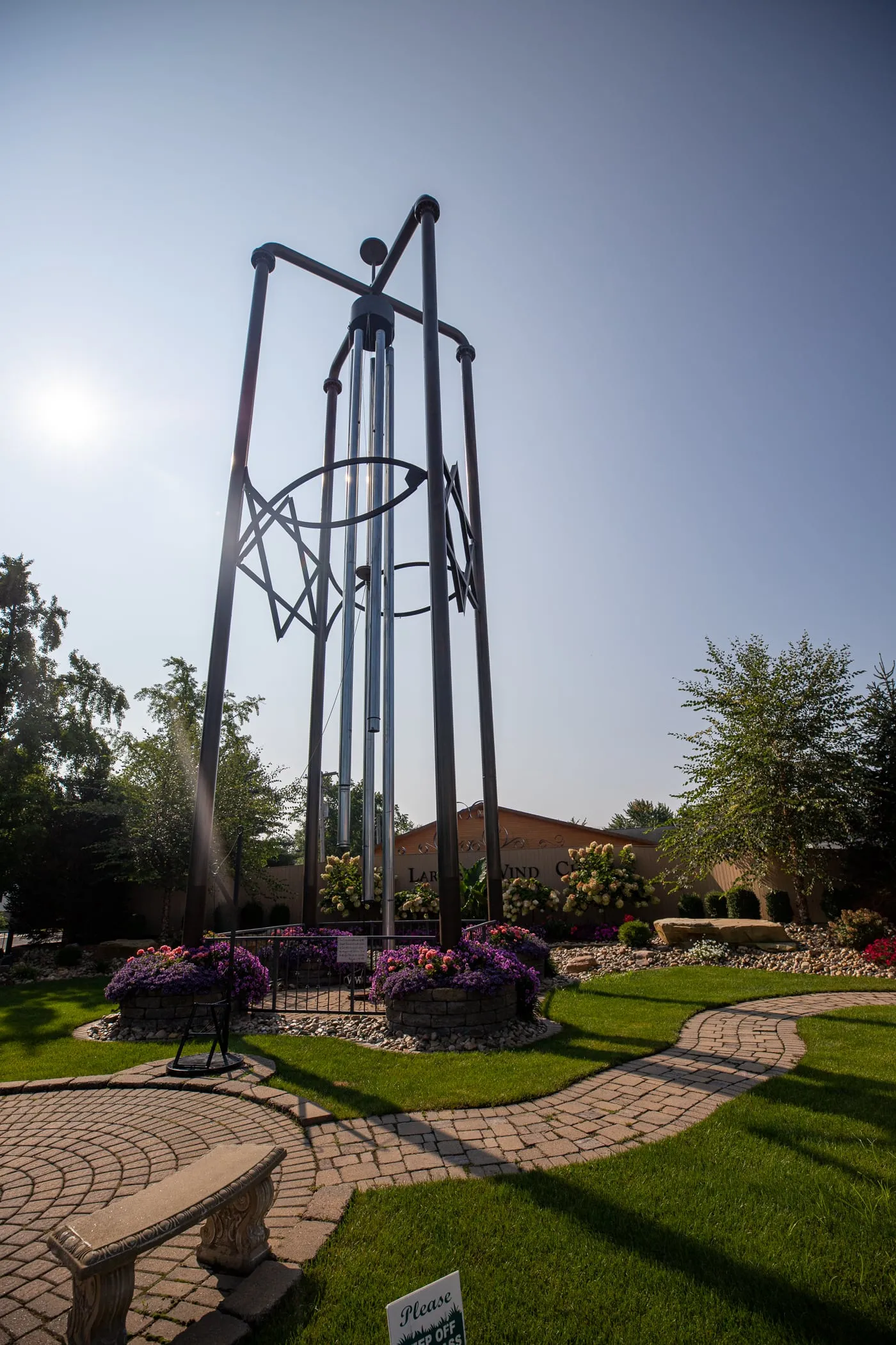 World’s Largest Wind Chime in Casey, Illinois Roadside Attraction