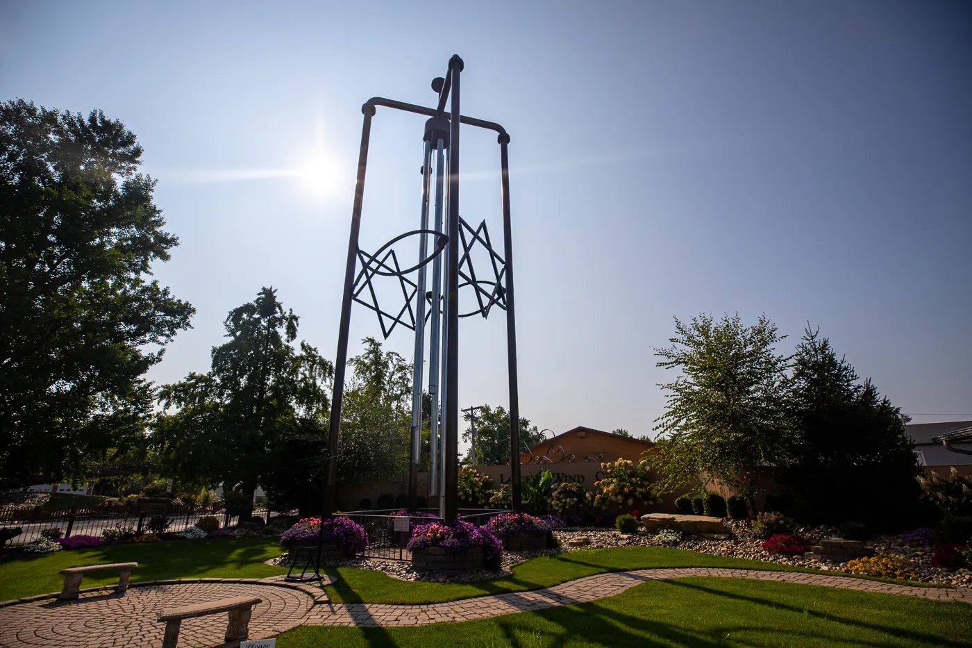 World’s Largest Wind Chime in Casey, Illinois Roadside Attraction