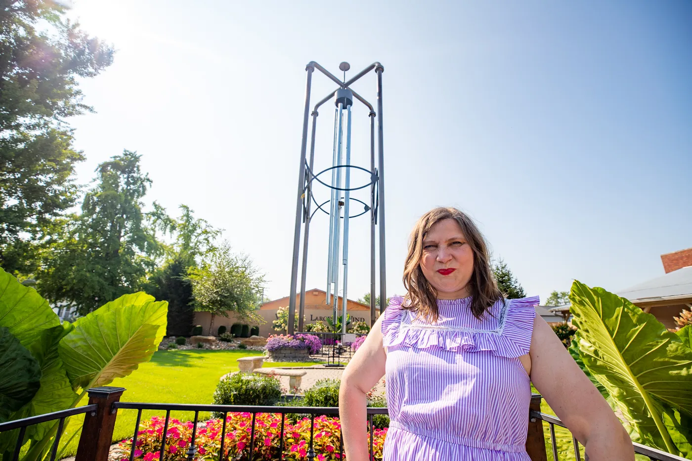 World’s Largest Wind Chime in Casey, Illinois Roadside Attraction