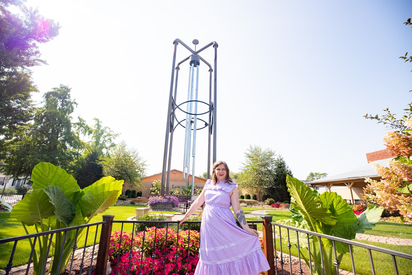 World’s Largest Wind Chime in Casey, Illinois Roadside Attraction