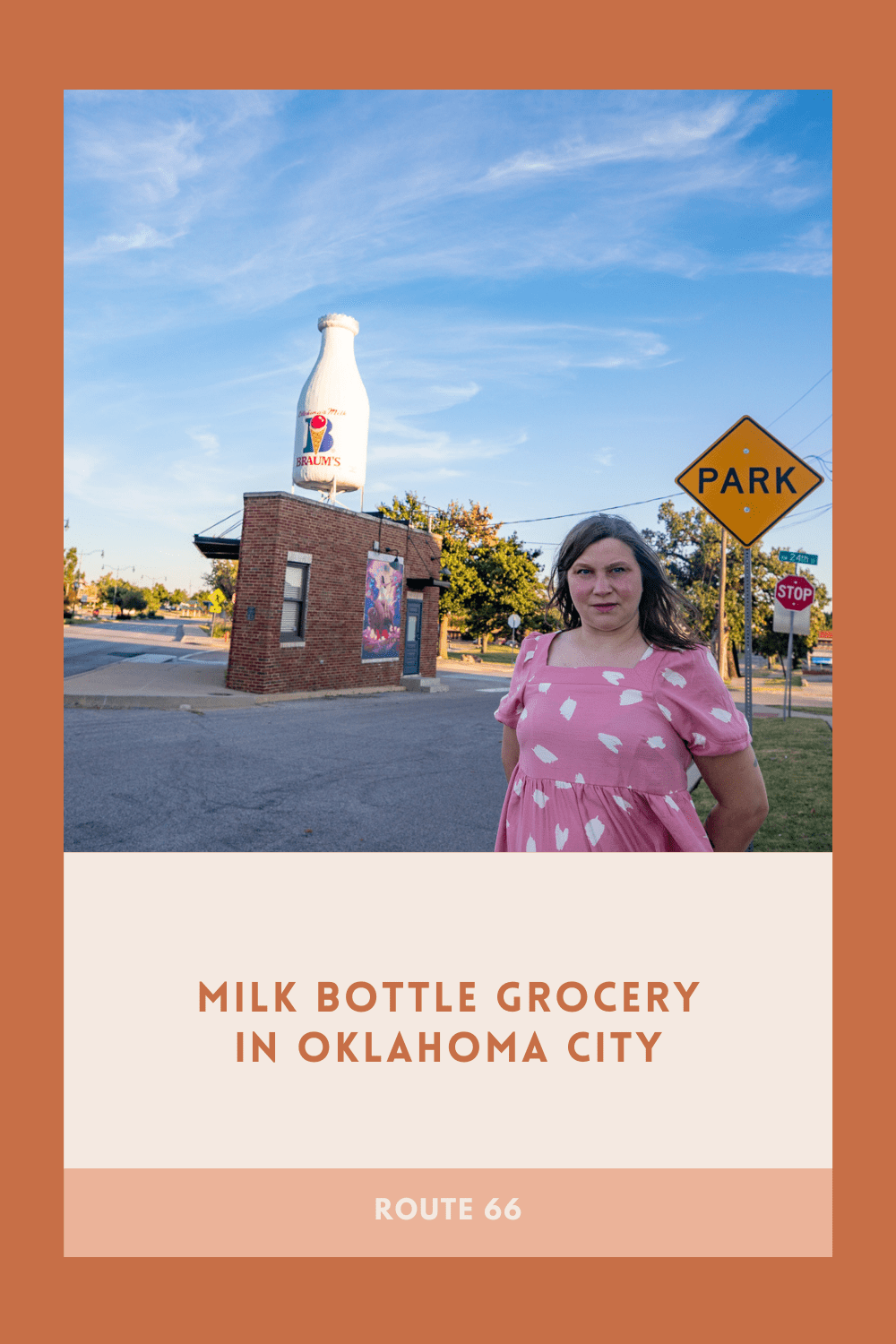 Got milk? Don’t worry, I know somewhere where you might never run out. Here at the milk bottle grocery in Oklahoma City, Oklahoma. Don't miss this Route 66 roadside attraction on your Mother Road road trip.  #Route66 #Route66RoadTrip #OklahomaRoadsideAttractions #OklahomaRoadsideAttraction #RoadsideAttractions #RoadsideAttraction #RoadTrip #OklahomaRoadTrip #OklahomaRoadTripBucketLists #OklahomaBucketList #OklahomaRoadTripThingstoDo #OklahomaRoadTripIdeas
