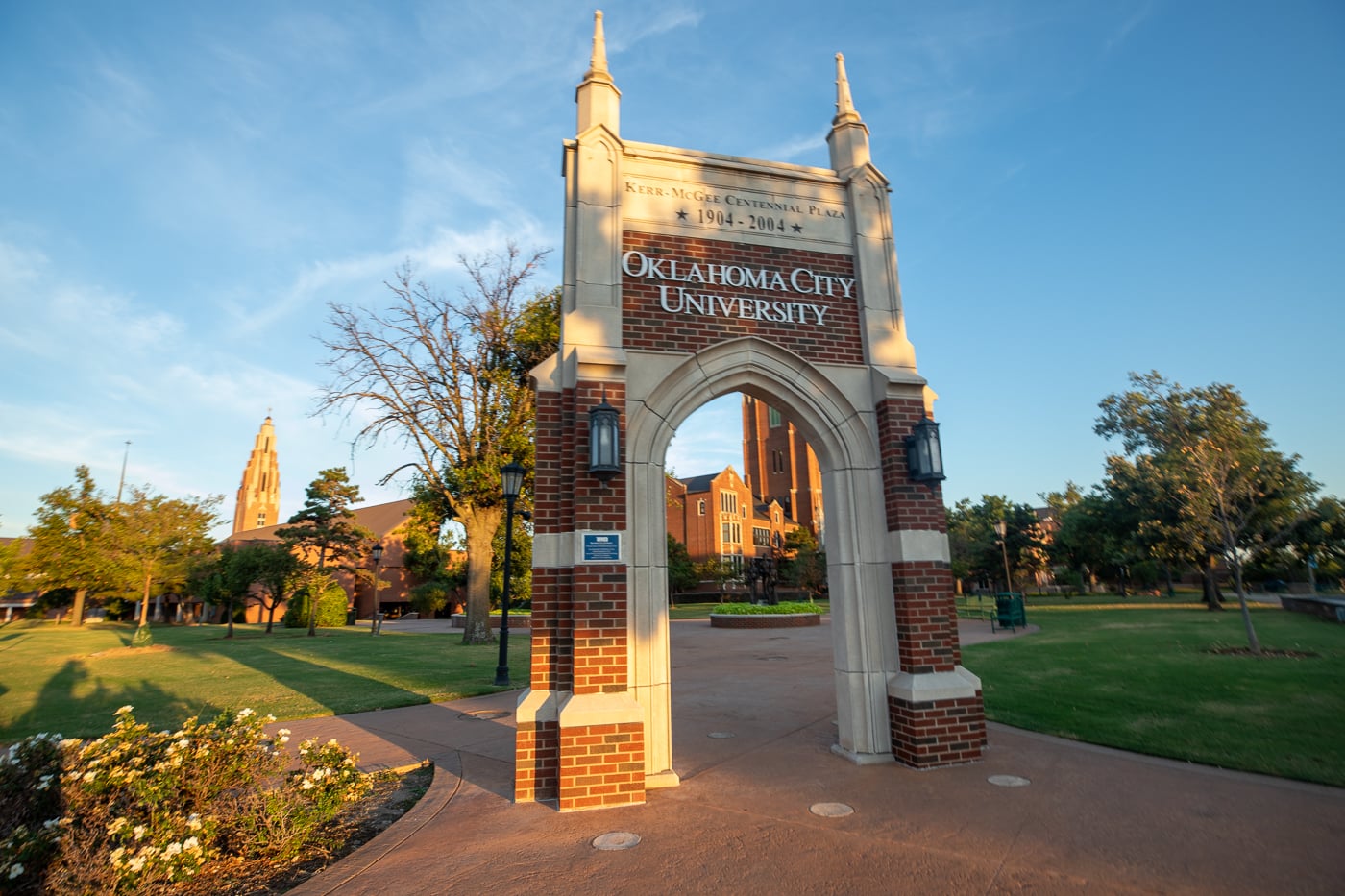 Miss America Statues at Oklahoma City University - Oklahoma Roadside Attraction