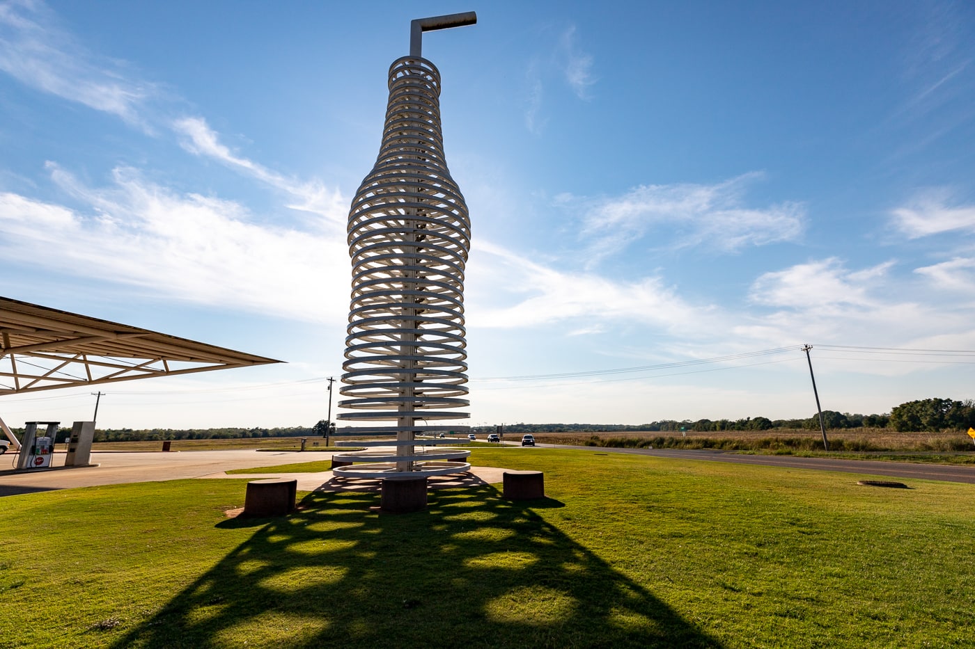 Pops 66 Ranch & World's Largest Soda Bottle in Arcadia, Oklahoma