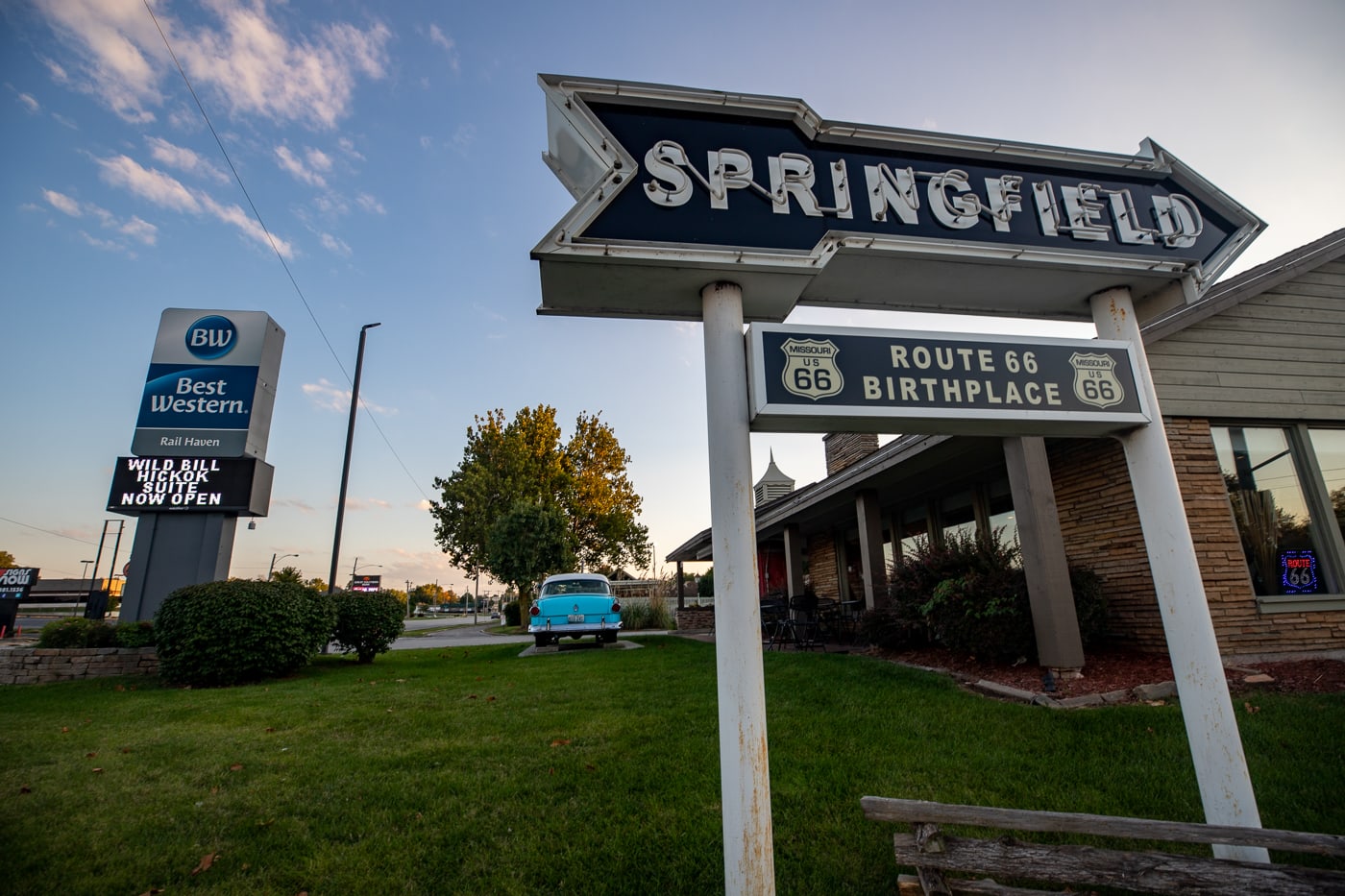 Best Western Route 66 Rail Haven hotel in Springfield, Missouri 