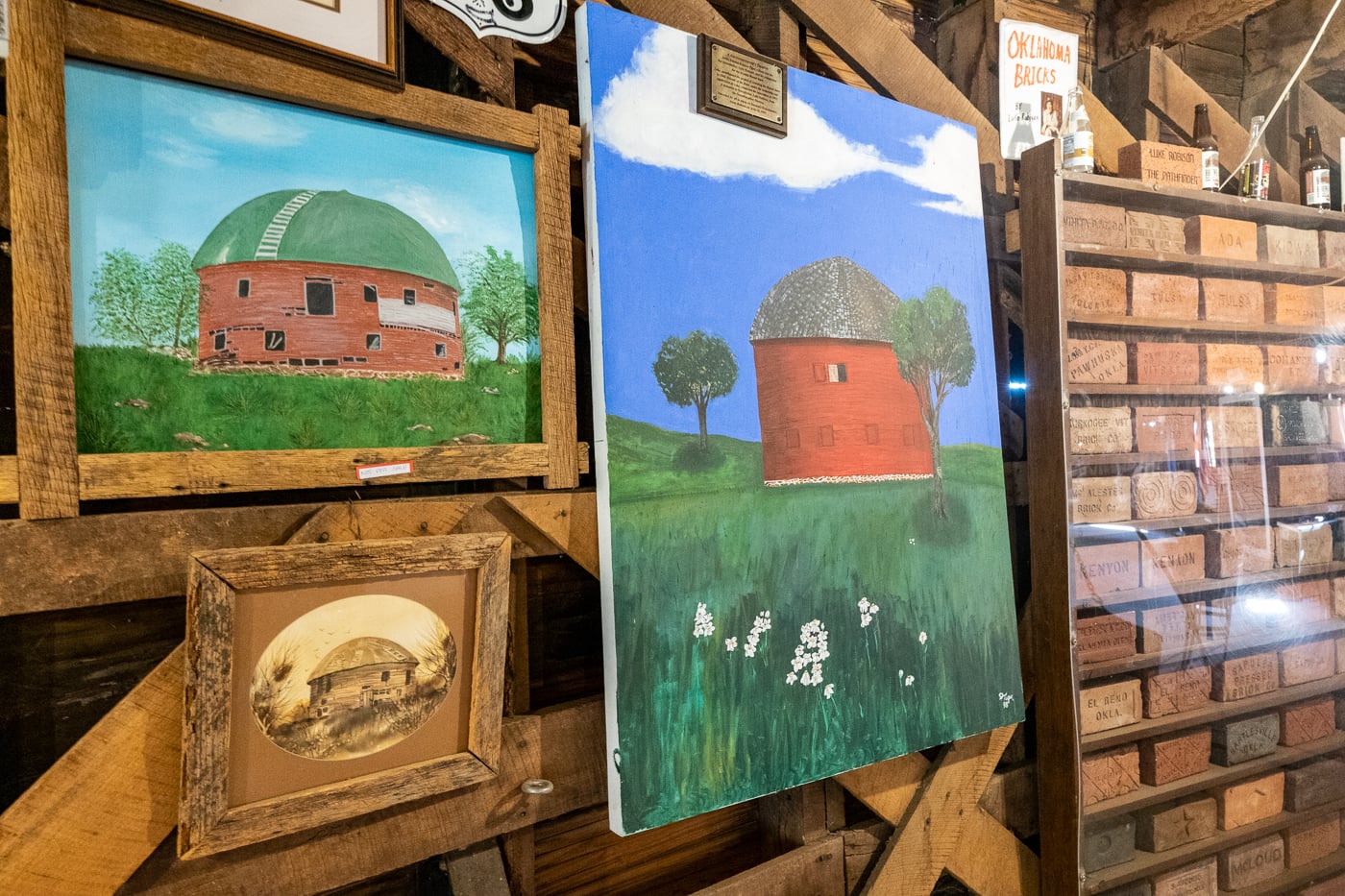 Arcadia Round Barn on Oklahoma Route 66