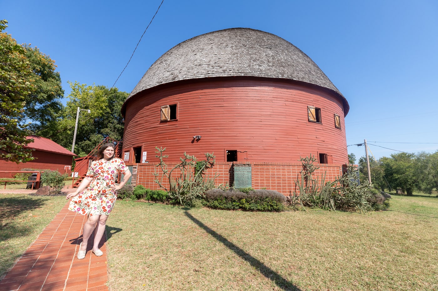 Arcadia Round Barn on Oklahoma Route 66