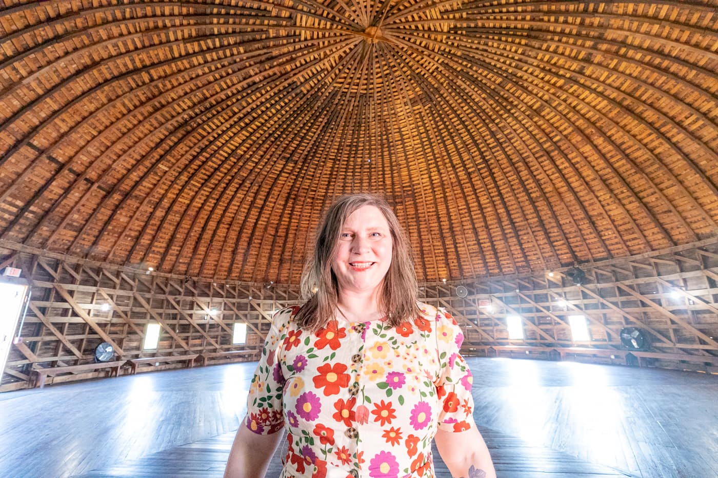 Arcadia Round Barn on Oklahoma Route 66