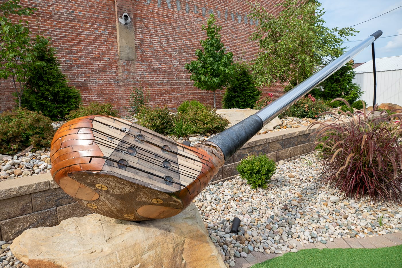 World's Largest Golf Driver in Casey, Illinois roadside attraction