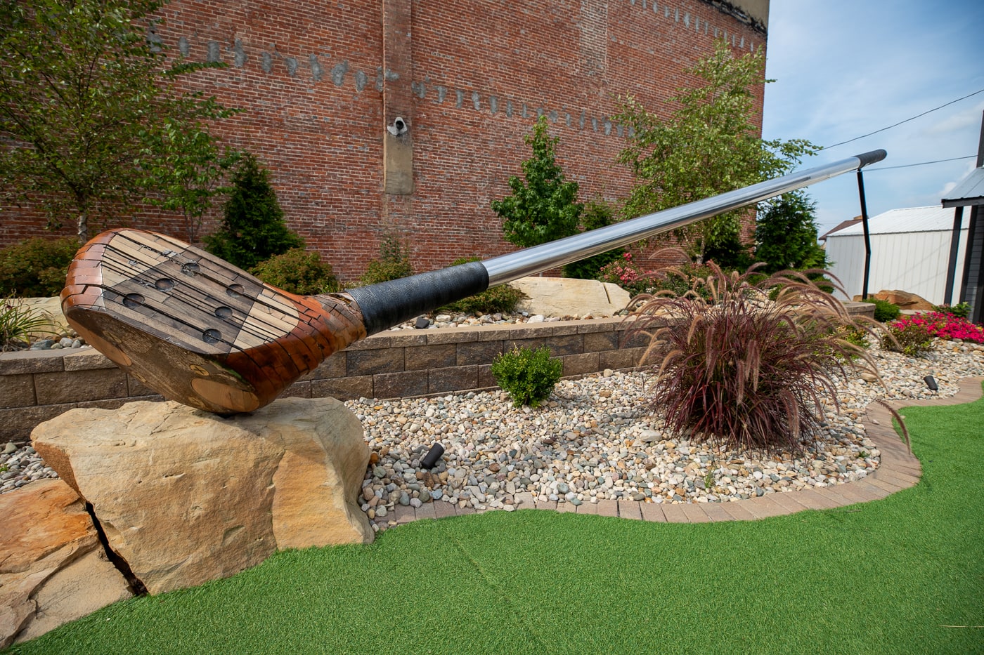 World's Largest Golf Club in Casey, Illinois roadside attraction